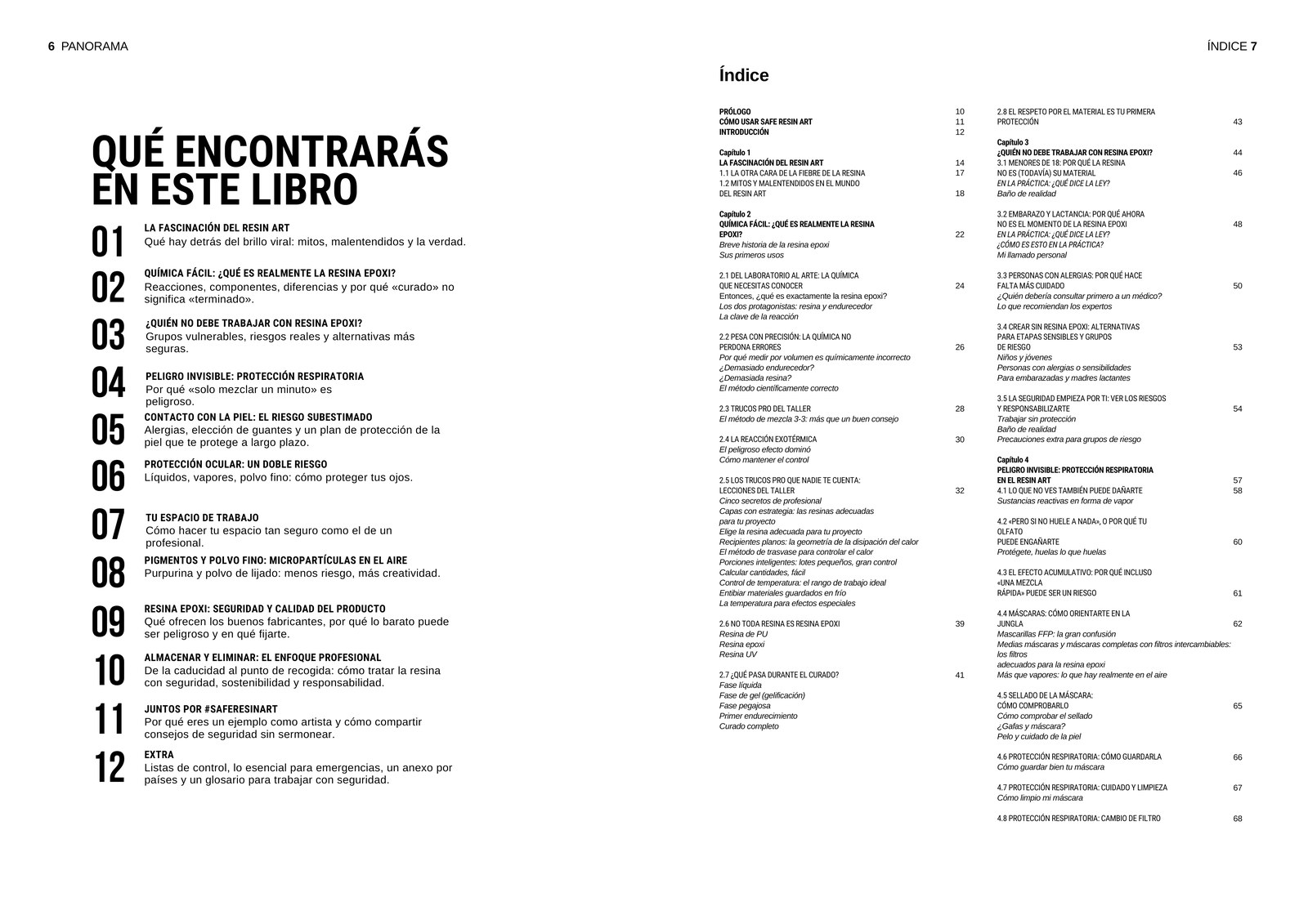 Panorama e índice: qué encontrarás en este libro
